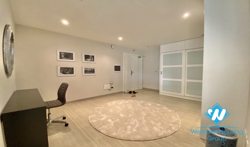 Scandinavian style golf course view 2 bedrooms apartment for rent in Ciputra, Hanoi